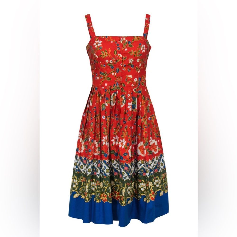 Tory Burch Fernanda Dress in Samba Batik Sz 8